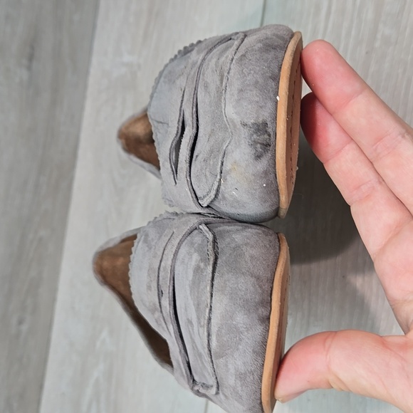 Sam Edelman Women Etiene Gray Suede Slip On Loafers Comfty Sz 7.5M - Picture 5 of 11